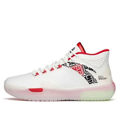 Anta Badao Basketball Shoes 'white Red'