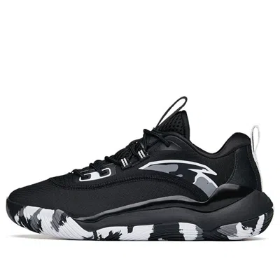 Anta Basketball Series Sneakers 'black Grey Camo'