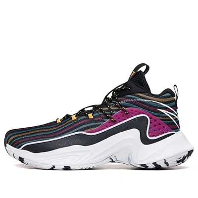 Anta Basketball Series Sneakers Mid 'black Multicolor'
