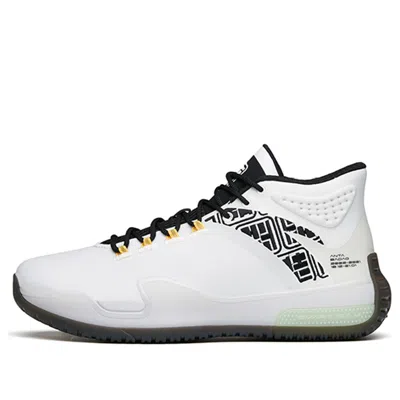 Anta Basketball Series Sneakers Mid 'white Black'