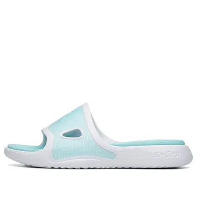 Anta Basketball Slides 'white Ice Blue' In Multi