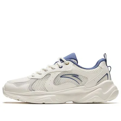 Anta Casual Shoes 'ivory Blue' In Multi