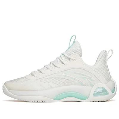 Anta Cement Bubble 2.0 Basketball Shoes 'white Aqua'