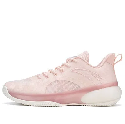 Anta Cement Bubble Basketball Shoes 'pink White'