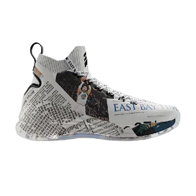 Pre-owned Anta East Bay Times X Kt4 'newspaper' In White