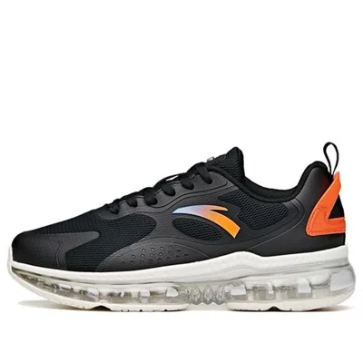 Anta Full Cushion Running Shoes 'black Orange Blue'