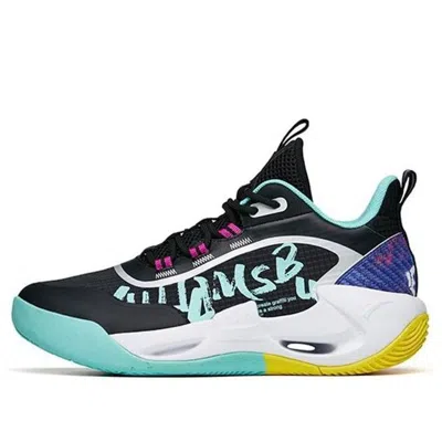 Anta (gs)  Basketball Shoes 'black Blue White'