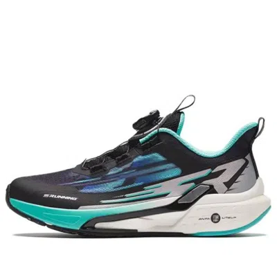Anta (gs)  Running Series Sneakers 'black Silver Teal'