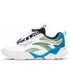 Anta (gs)  Running Series Sneakers 'white Green Blue' In Multi