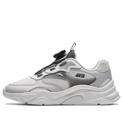 Anta (gs)  Running Series Sneakers 'white Grey Black'