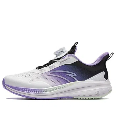 Anta (gs)  Running Series Sneakers 'white Purple Black'
