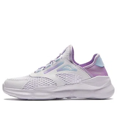 Anta (gs)  Running Series Sneakers 'white Purple'