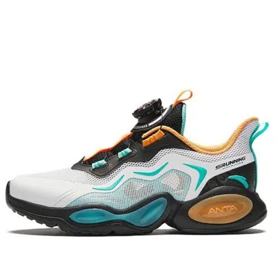 Anta (gs)  Running Series Sneakers 'white Yellow Teal'