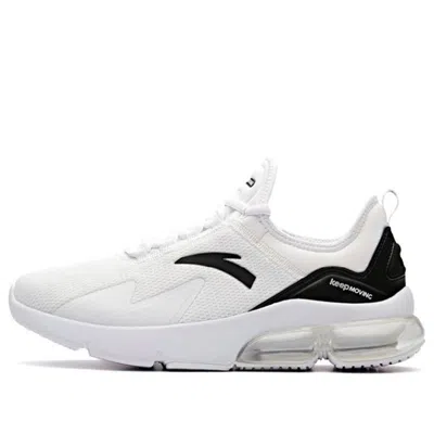 Anta Half Cushion Running Shoes 'white Black'