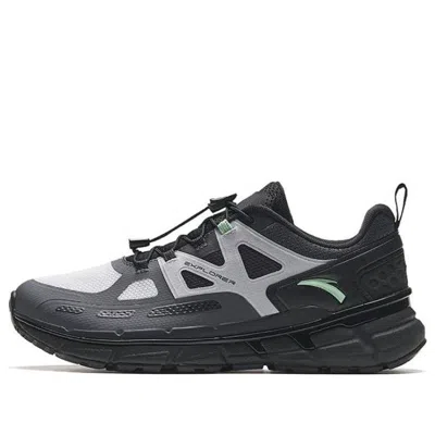 Anta Hiking Shoes 'black Grey Green'