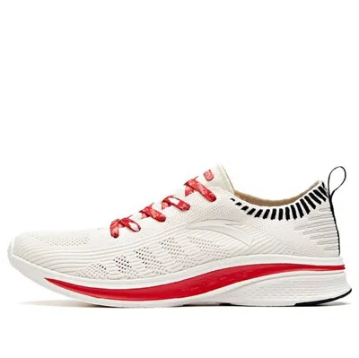 Anta Hydrogen Run 1 'ivory Red' In White