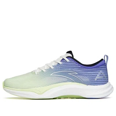 Anta Hydrogen Run 4 'white Yellow Purple' In Blue