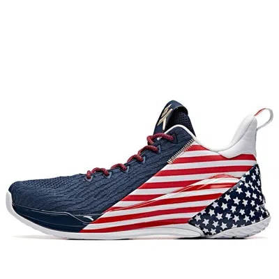 Anta Klay Thompson 4 Final Low 'independence Day' In Blue