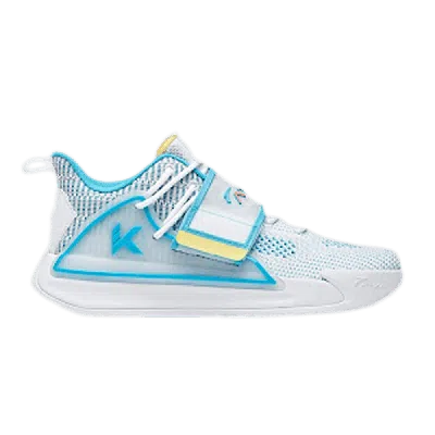 Pre-owned Anta Kt Splash 2 'white Blue'