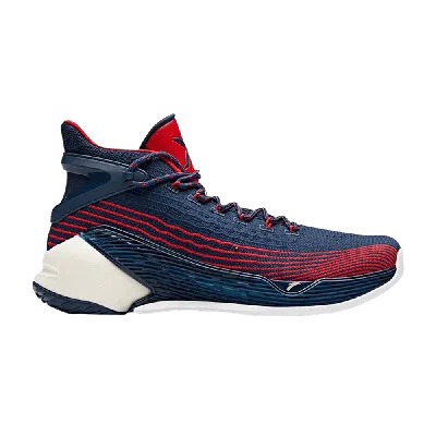 Pre-owned Anta Kt4 'deep Blue Red'