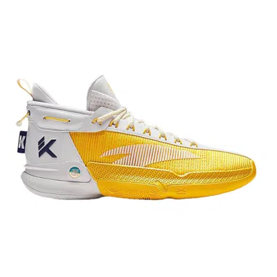 Pre-owned Anta Kt9 'white Yellow' | Men's Size 10