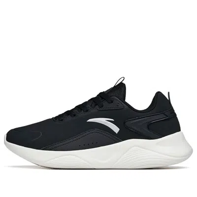 Anta Leather Running Shoes 'black White'