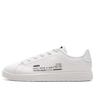 Anta Life Collection 'ivory Black' In White