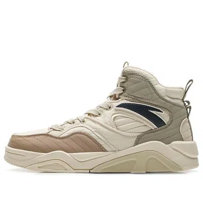Anta Life Series High-top 'trendy Versatile White Yellow'