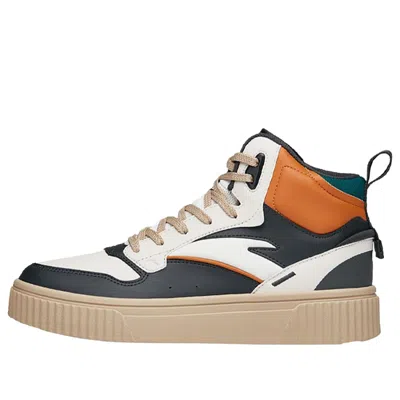 Anta Life Series Sneakers High 'white Grey Orange'