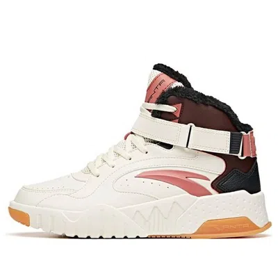 Anta Life Series Sneakers High 'white Pink Black'