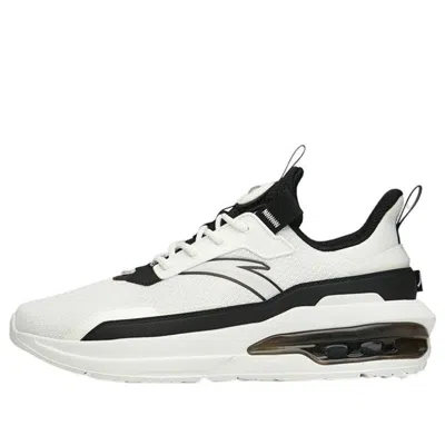 Anta Life Series Sneakers Leather 'white Black Silver'