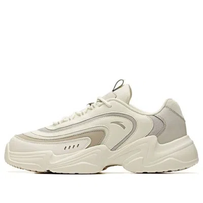 Anta Life Series Sneakers 'white Grey' In Brown