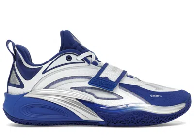 Pre-owned Anta Men's  Kai 1 Duke Sneakers In White/blue In Multi