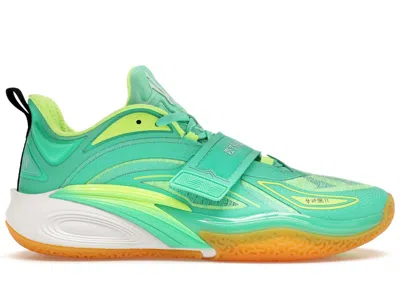 Pre-owned Anta Men's  Kai 1 Grails Sneakers In Green/yellow/white