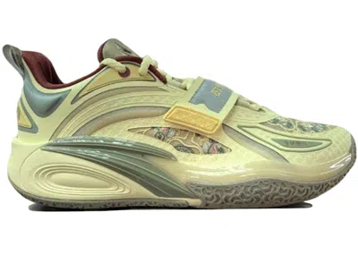 Pre-owned Anta Men's  Kai 1 Kai Feng Sneakers In Pale Yellow/green/red