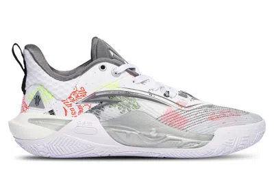 Pre-owned Anta Men's  Kai 1 Speed Bag Work Sneakers In White/red/grey