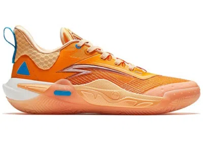 Pre-owned Anta Men's  Kai 1 Speed Origin Sneakers In Orange/blue