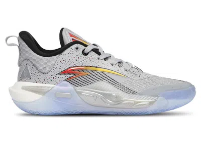 Pre-owned Anta Men's  Kai 1 Speed Pass The Torch Sneakers In Grey/black
