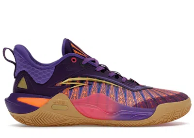 Pre-owned Anta Men's  Kai 1 Speed Twin Flame Sneakers In Purple/pink In Multi