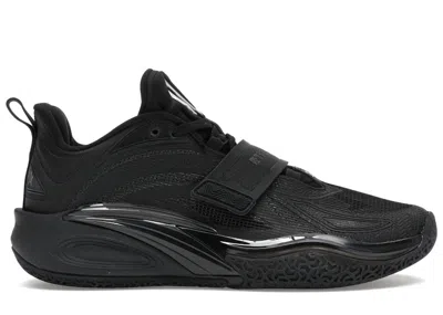 Pre-owned Anta Men's  Kai 1 Yin Triple Sneakers In Black