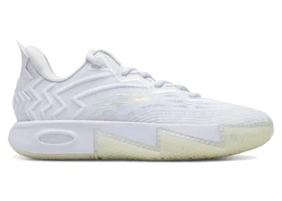 Pre-owned Anta Men's  Kai 2 Phantom Sneakers In White/icy Silver/luminous Green In Multi