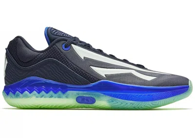 Pre-owned Anta Men's  Kai Speed 2 Dallas Sneakers In Black/blue/lime