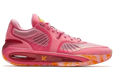 Pre-owned Anta Men's  Klay Thompson Kt10 Sneakers In Pink/orange