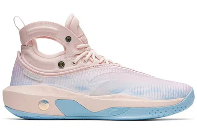 Pre-owned Anta Men's  Klay Thompson Kt8 Los Angeles Sunset Sneakers In Pink/baby Blue
