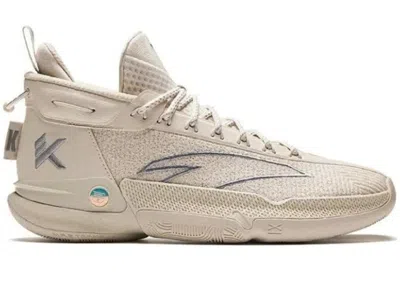 Pre-owned Anta Men's  Klay Thompson Kt9 Beige Sneakers In Sand Grey/dove Grey
