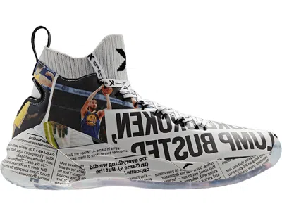 Pre-owned Anta Men's  Kt4 East Bay Times Sneakers In White/black In Multi