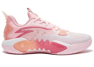 Pre-owned Anta Men's  Shock Wave 5 V2 Pro Sneakers In Pink