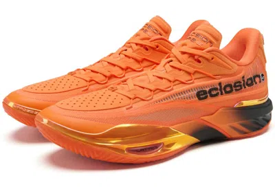 Pre-owned Anta Men's  Sneakerverse Sv Eclosion Type 2 Sneakers In Orange/black In Multi