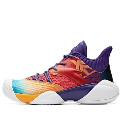 Anta Mid Top Basketball Shoes 'multi-color'