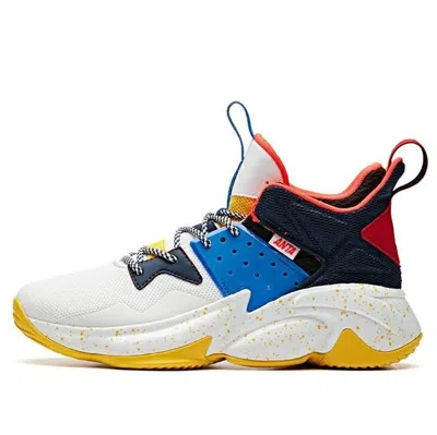 Anta Mid Top 'white Black Red'
